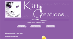 Desktop Screenshot of kittycreations.net